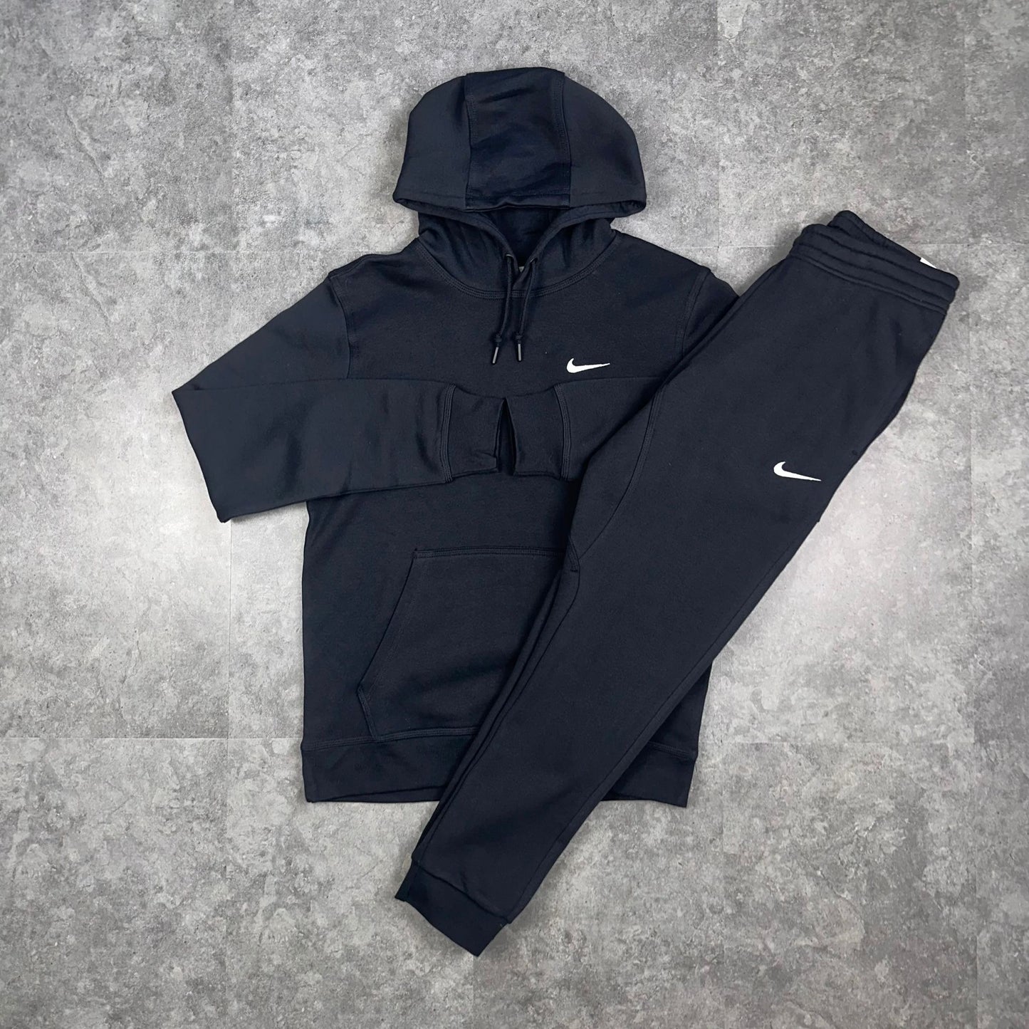 Nike Club Tracksuit - Black