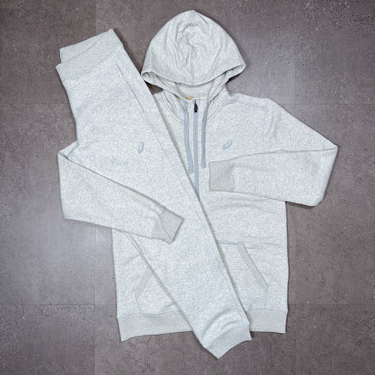 Asics Fleece Tracksuit - Grey