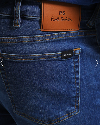 Paul Smith Slim Fit Jeans Blueover Dyed